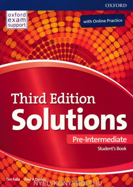 Solutions 3rd Edition Pre-Intermediate Student's Book with Online Practice