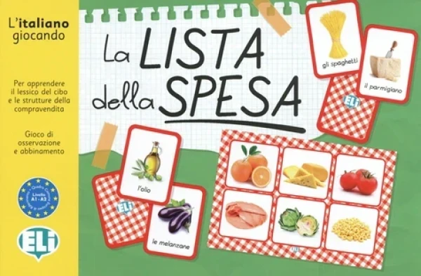 La lista della spesa - L'italiano giocando (Társasjáték)