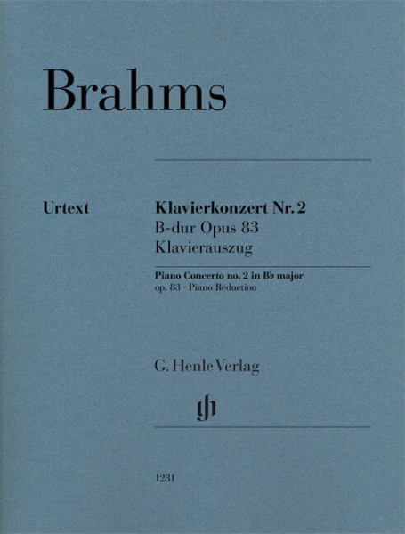 Johannes Brahms: Concerto for Piano Nr.2 op.83 (2 zongora)