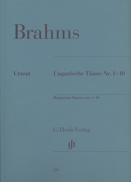 Johannes Brahms: Ungarische Tänze 1-10 (zongorára)