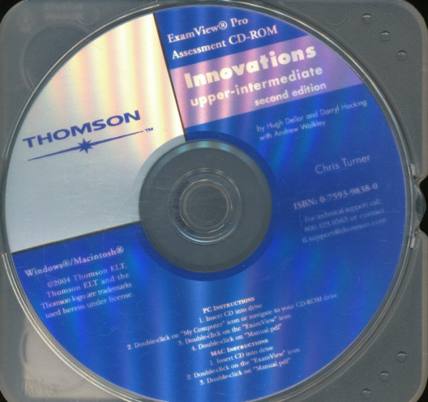 Innovations Upper-Intermediate Assessment CD-ROM