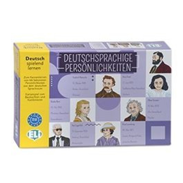 Deutschsprachige Persönlichkeiten - Spielend Deutsch lernen (Társasjáték)