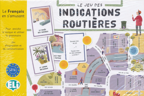 Le Jeu des Indications Routieres  - Le Francais en s'amusant (Társasjáték)
