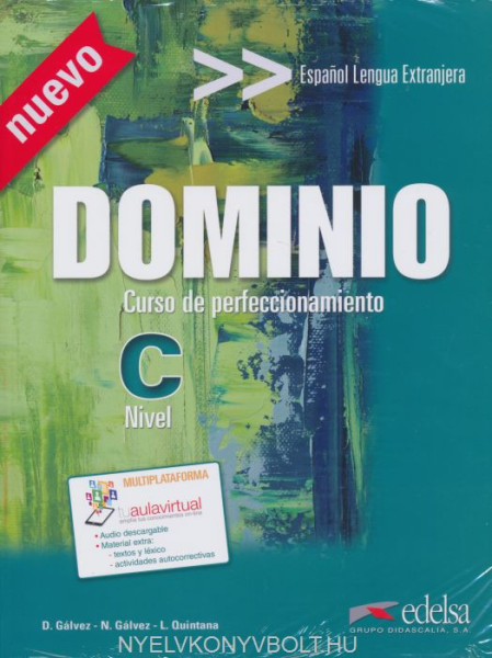 Dominio - Curso de Perfeccionamiento nivel "C" - Libro del Alumno + Audio Descargable - Nuevo edición