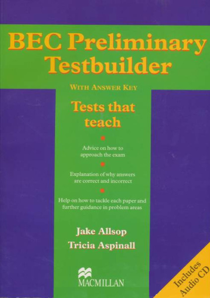 BEC Preliminary Testbuilder + Audio CD