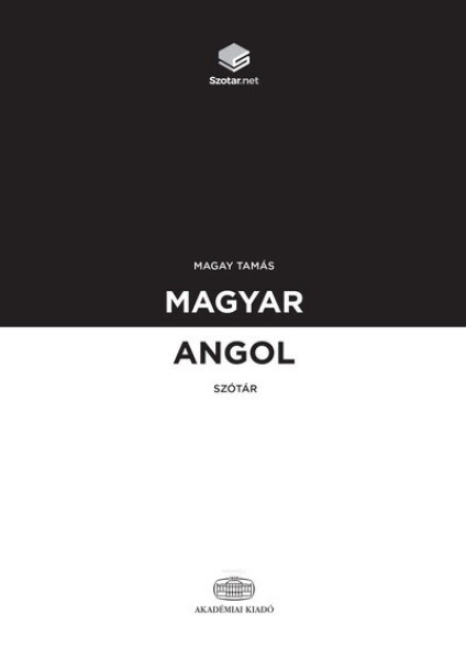 Magyar-angol szótár - új kiadás
