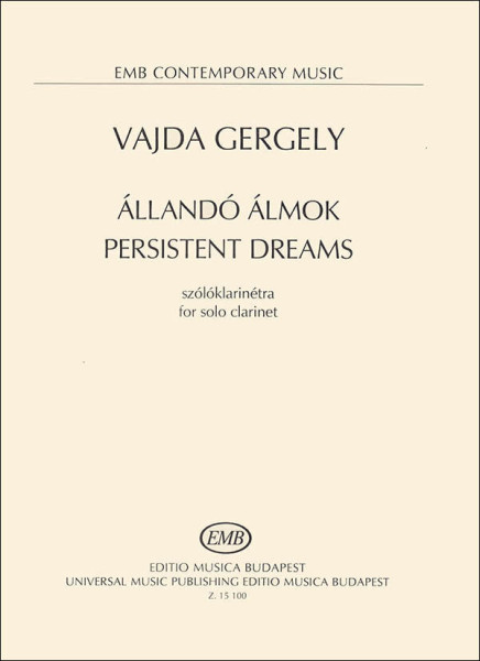 Vajda Gergely: Állandó álmok - szóló klarinétra