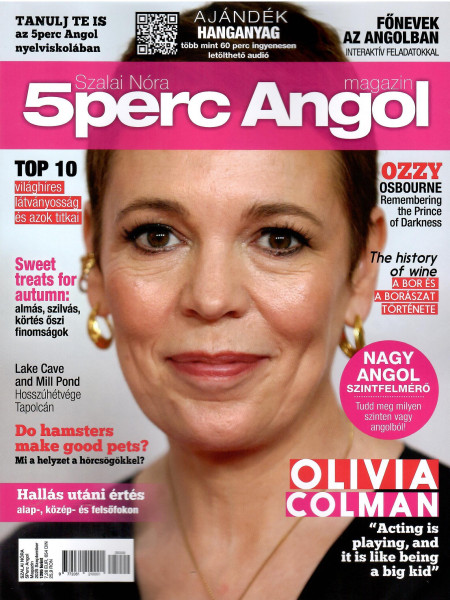 5 Perc Angol Magazin 2025 Szeptember
