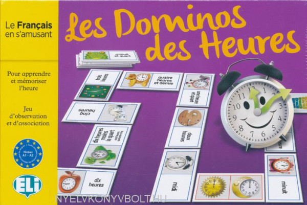Le domino des heures - Le Francais en s'amusant (Társasjáték)