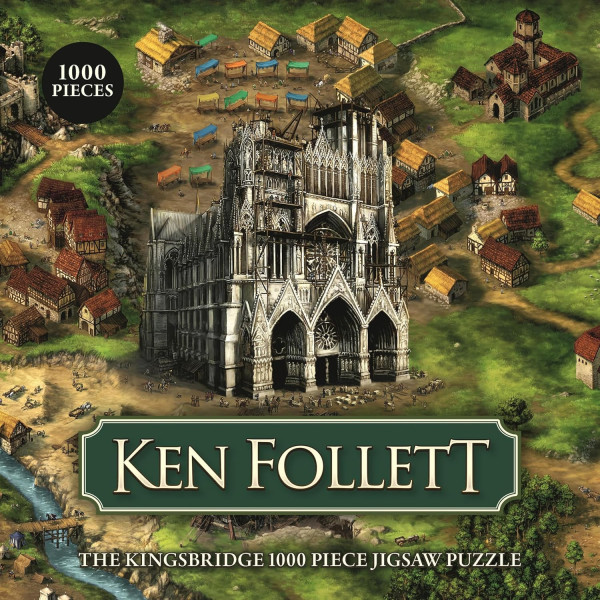 Ken Follett: The Kingsbridge - 1000-piece jigsaw puzzle