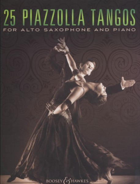 Astor Piazzolla: 25 Tangos - alt szaxofonra zongorakísérettel