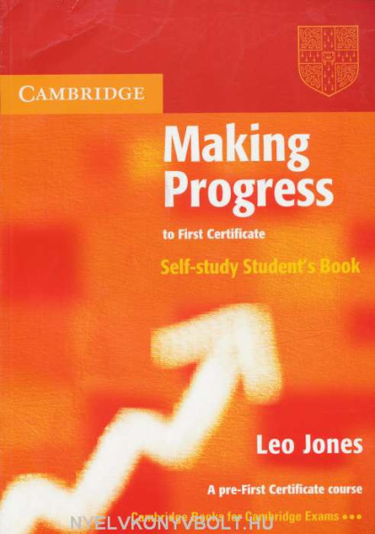 Making Progress to First Certificate Self-Study Student's Book