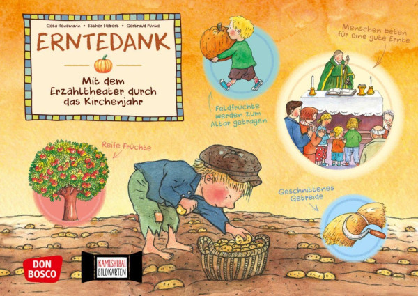 Erntedank - Kamishibai Bildkartenset