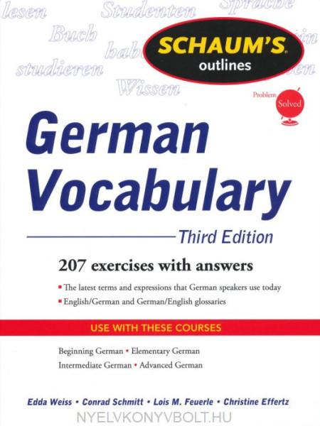 Schaum's Outline of German Vocabulary, 3ed
