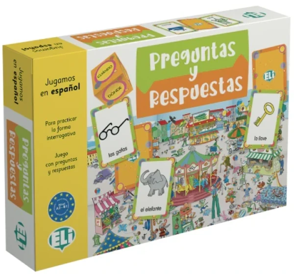 Preguntas y Respuestas - Jugamos en Espanol (Társasjáték)