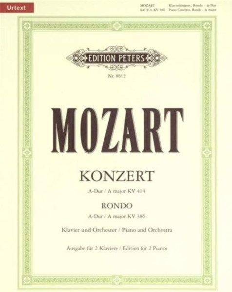 Wolfgang Amadeus Mozart: Concerto for Piano K. 414 (2 zongora)
