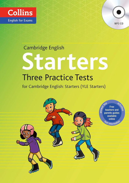 Cambridge English Starters Three Practice Tests with Answer Key & Mp3 CD