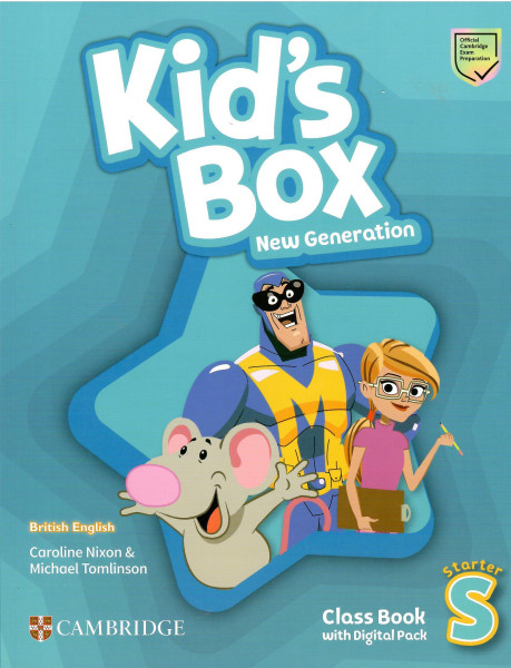 Kid's Box New Generation Starter Class Book with Digital Pack British English