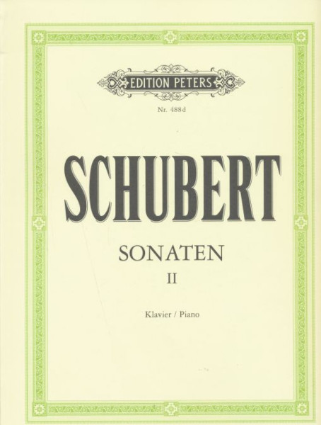 Franz Schubert: Sonatas 2.