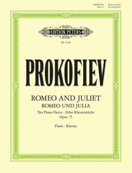Sergey Prokofiev: Romeo and Juliet - Ten pieces for Piano op. 75