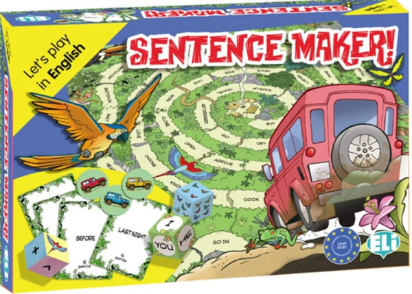 Sentence Maker! - Let's play in English (Társasjáték)