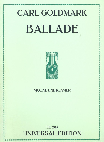 Carl Goldmark: Ballade hegedűre