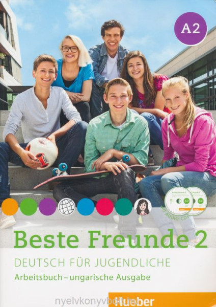 Beste Freunde 2 - Deutsch für Jugendliche - Arbeitsbuch mit Audio CD - ungarische Ausgabe
