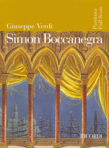 Giuseppe Verdi: Simon Boccanegra - partitúra