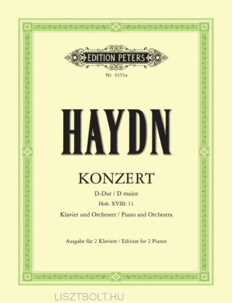 Joseph Haydn: Concerto for Piano D-dúr (2 zongora)
