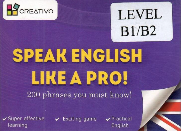 Speak English Like a Pro! Cards - Level B1/B2