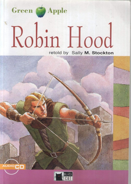Robin Hood with Audio CD - Black Cat Green Apple Step 2