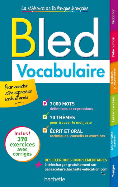 Bled Vocabulaire La réference de la langue francaies