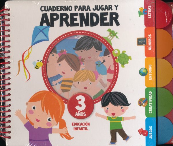 Cuaderno para jugar y aprender, 3 anos