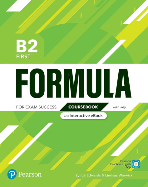 Formula B2 First Coursebook and Interactive eBook with Key with Digital Resources & App