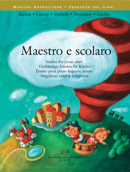 Maestro e scolaro - Négykezes etűdök zongorára