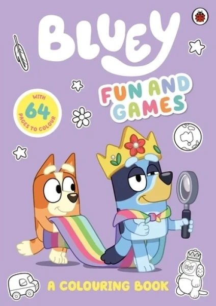 Bluey: Fun and Games - A Colouring Book