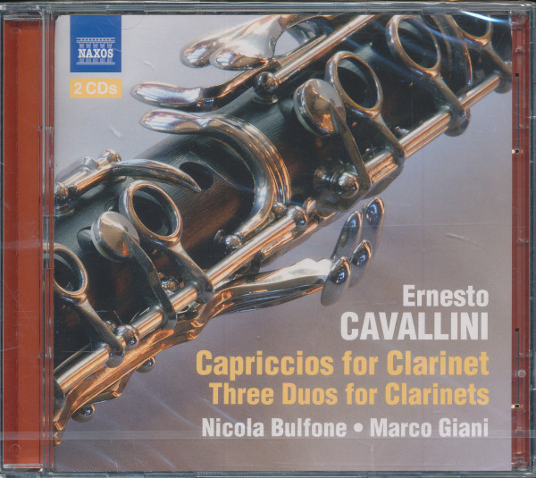 Ernesto Cavallini: 30 Capriccios for Clarinet & 3 Duos - 2 CD