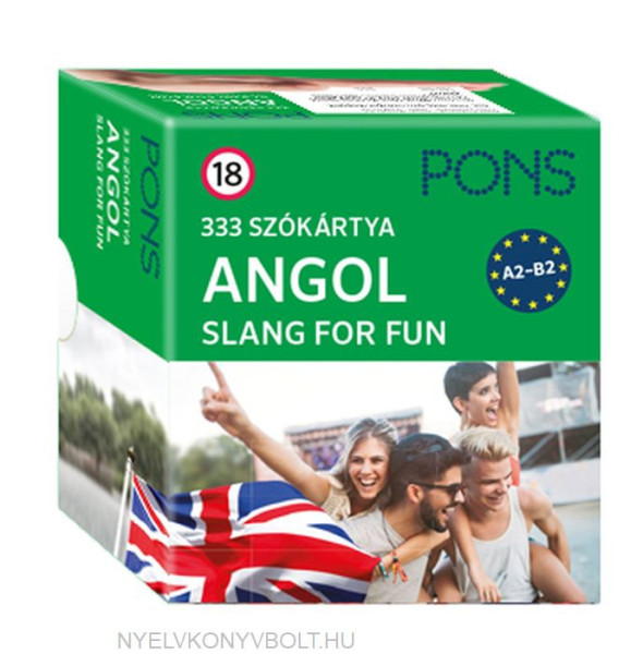 PONS Angol 333 szókártya - Slang for Fun