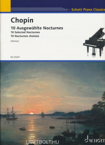 Frédéric Chopin: 10 Selected Nocturnes