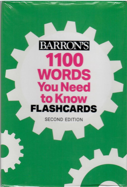 Barron's 1100 Words You Need to Know Flashcards