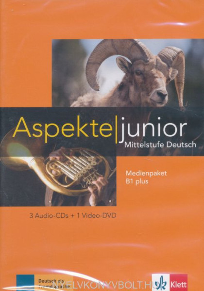 Aspekte junior B1 plus Medienpaket (3 Audio-CDs + Video-DVD)
