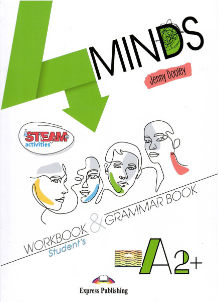4 MINDS A2+ Workbook and Grammar Book with Digibook