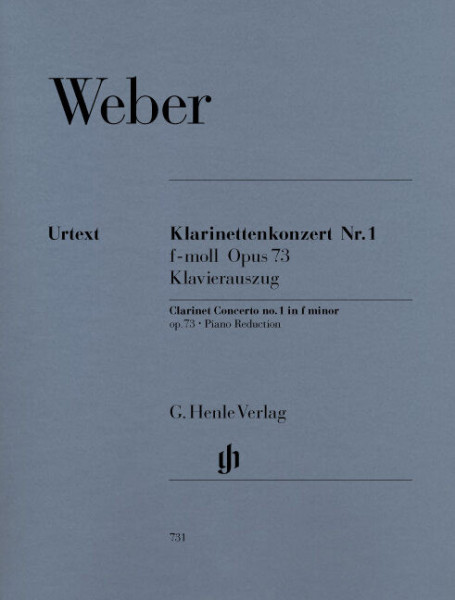 Carl Maria von Weber: Concerto for Clarinet No. 1 (f-moll)
