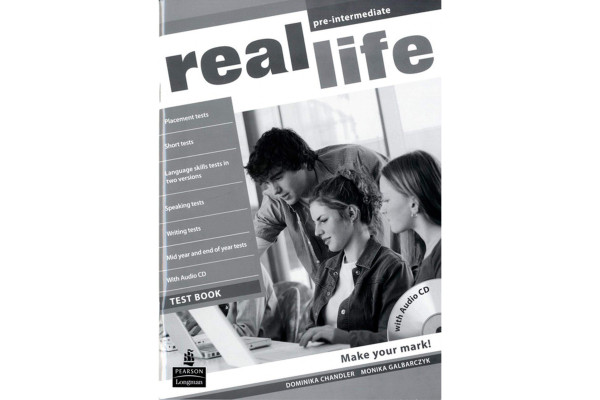 Real Life Pre-Intermediate Test Book with Audio CD