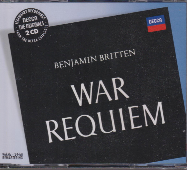 Benjamin Britten: War requiem - 2 CD