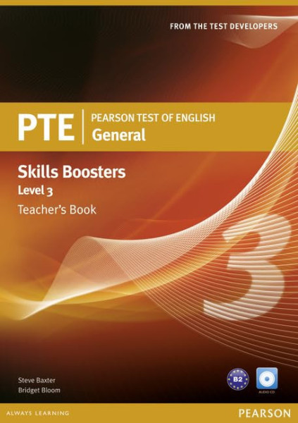 PTE General Skills Boosters 3 Teacher's Book with Audio CD
