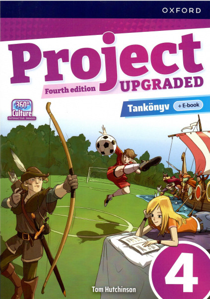 Project 4th Upgraded 4 Tankönyv + E-book