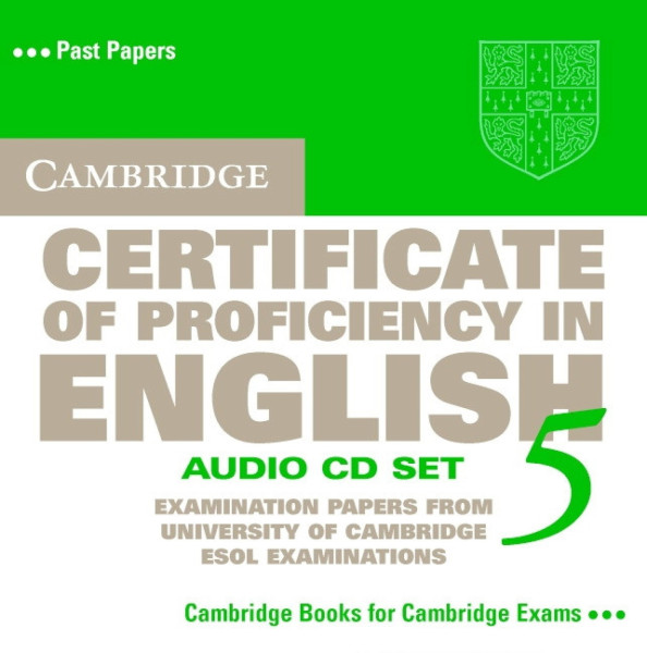 Cambridge Certificate of Proficiency in English 5 Official Examination Past Papers Audio CDs (2)