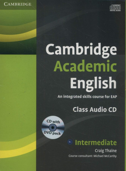 Cambridge Academic English Intermediate Class Audio CDs with DVD Pack