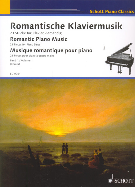 Romantische Klaviermusik (4 kezes)